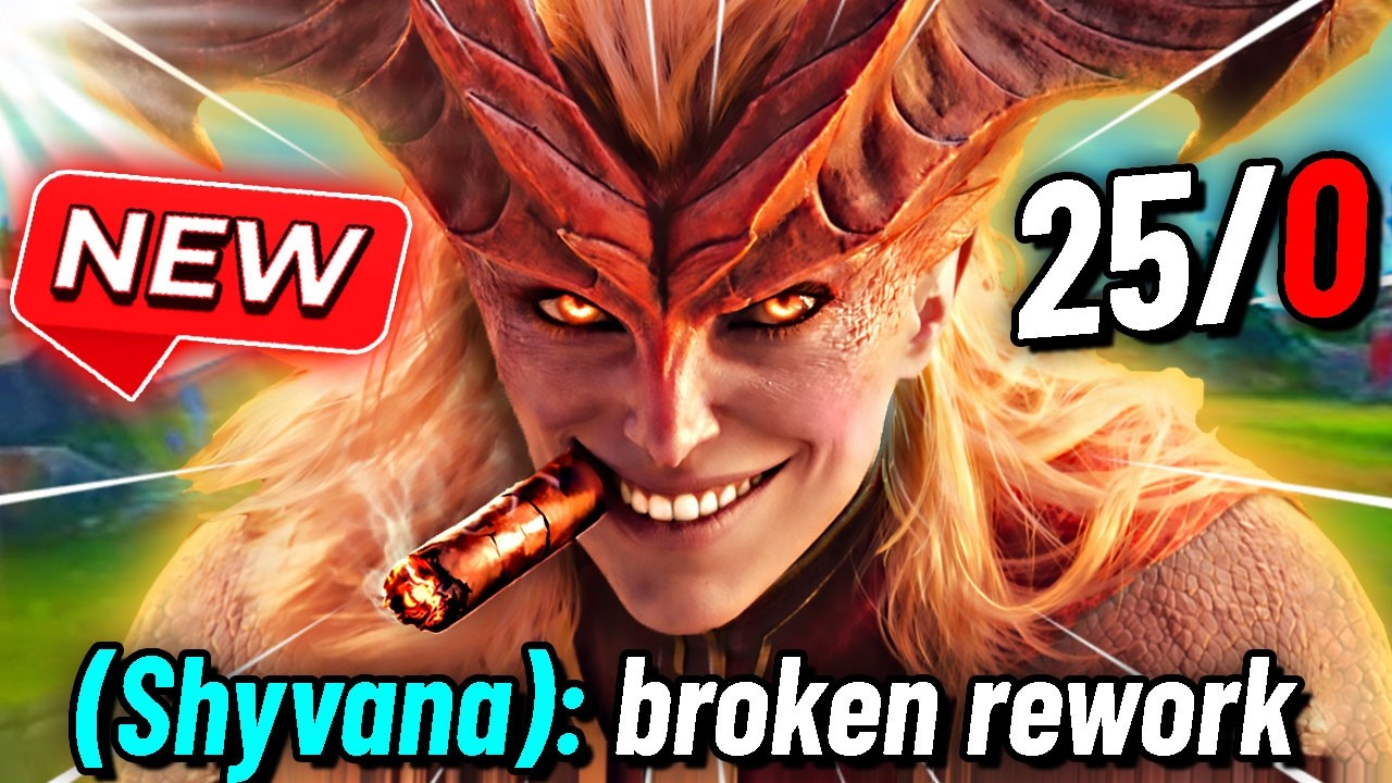 NERF NEW SHYVANA (Most BROKEN Rework)