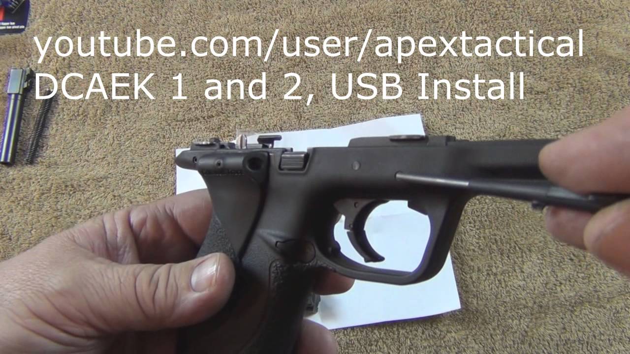 Apex M&P DCAEK Trigger Improvement Kit