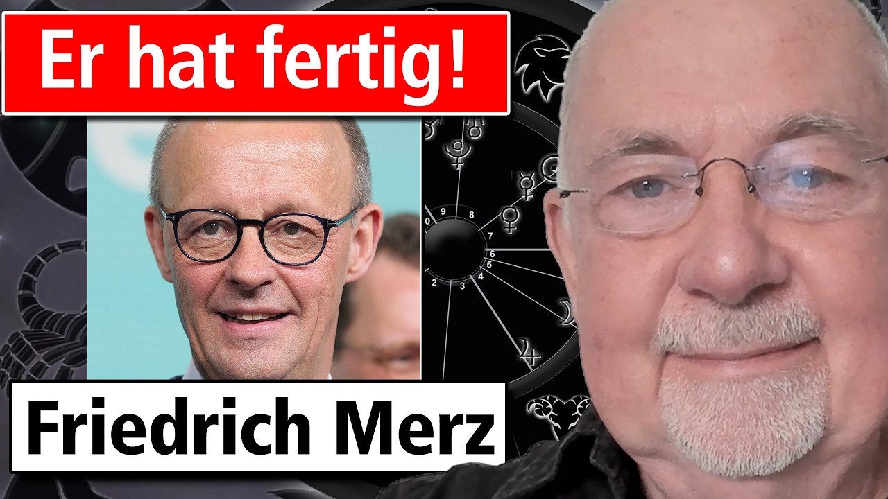 Merz ist am Ende / Horoskop des Kanzlers best&auml;tigt: er hat fertig
