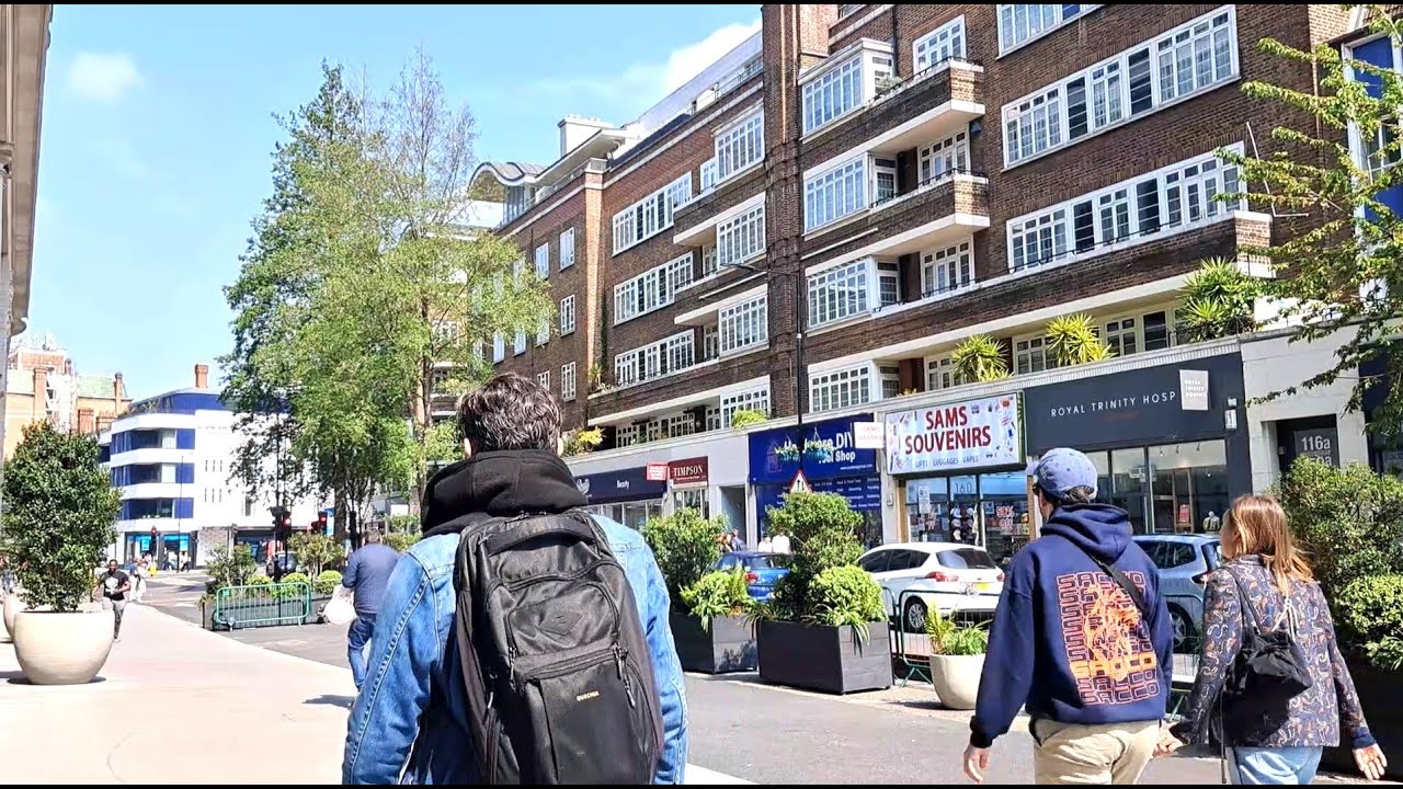 LONDON: A Day WALKING through Bayswater, Whiteleys, Queensway