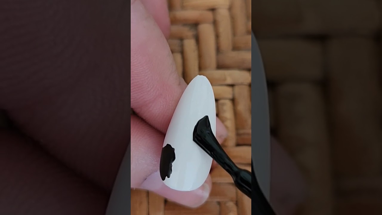 Ногти с коровьим принтом 🐄