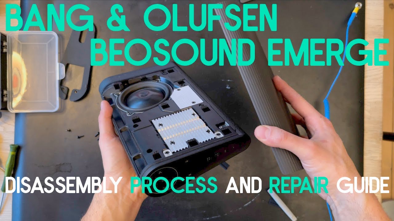 Руководство по разборке и ремонту Bang & Olufsen Beosound Emerge