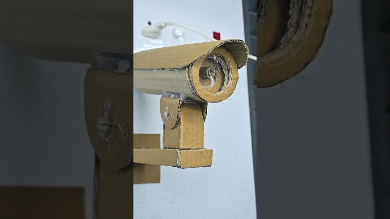 CCTV Camera From Cardboard#shorts #viralshorts