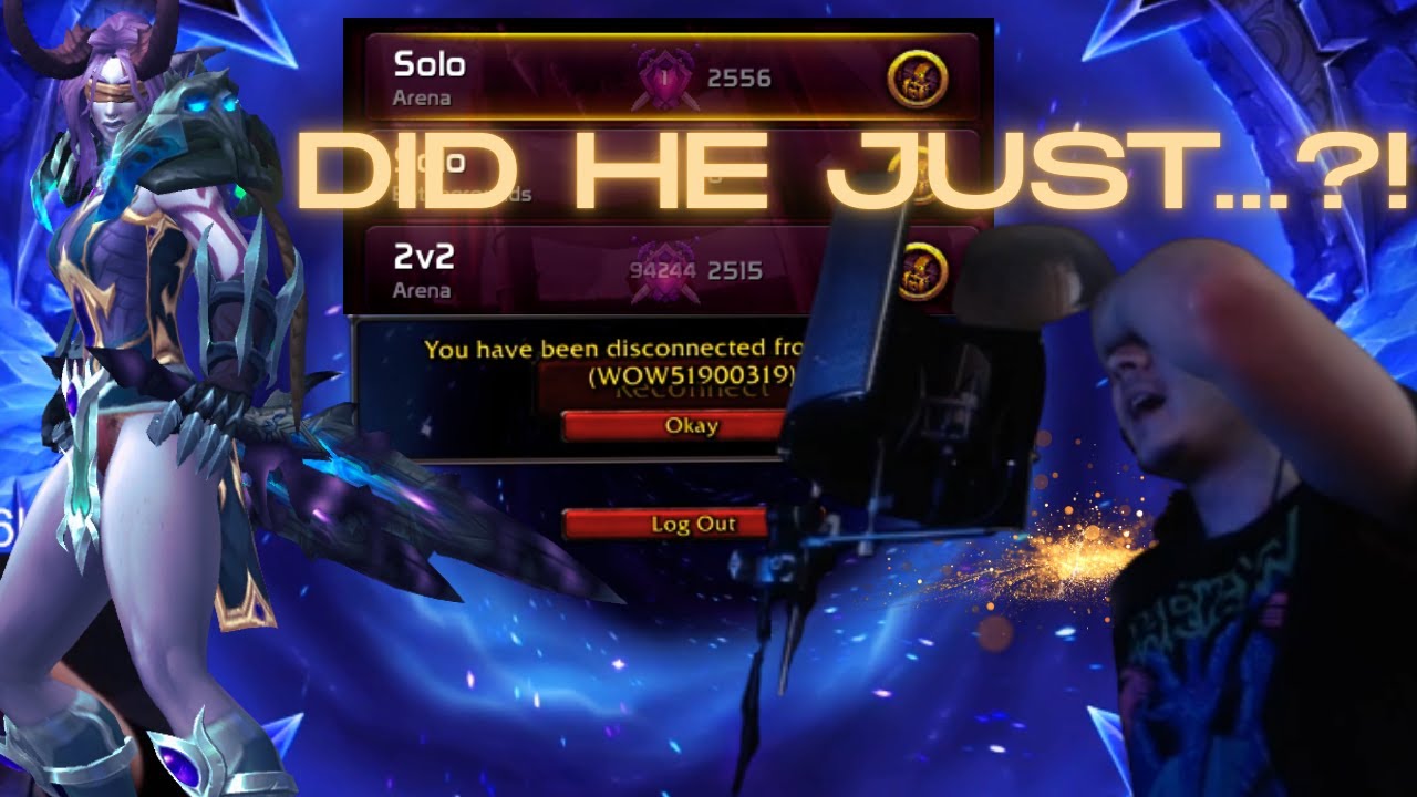 HE PRESSED ALT+F4 FOR ME?! | #1 Devourer DH Midnight PvP