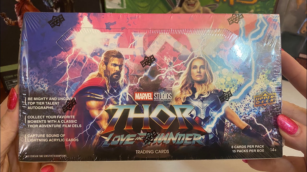 BOX BREAK | 2023 UPPER DECK MARVEL STUDIOS THOR LOVE AND THUNDER HOBBY BOX