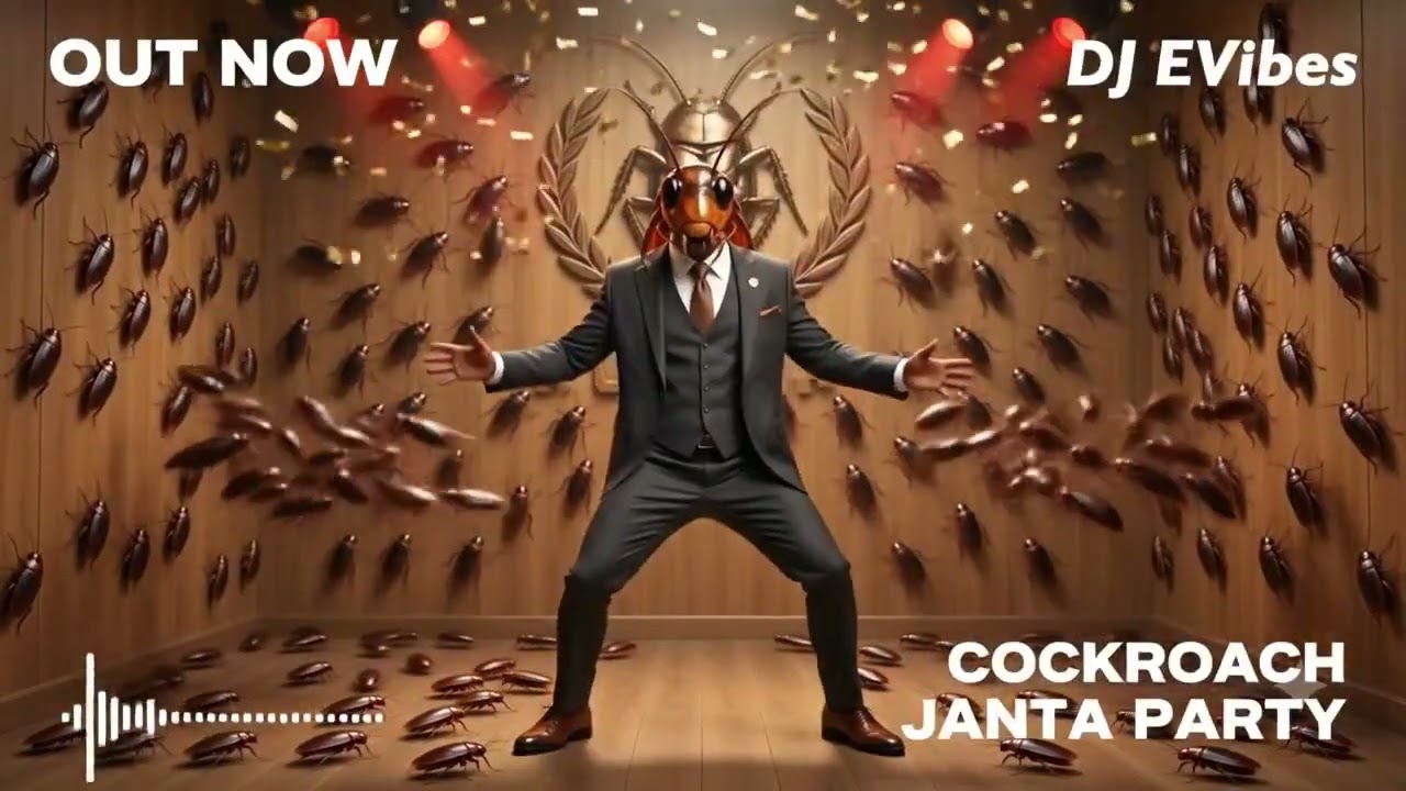 DJ EVibes &ndash; Cockroach Janta Party &ndash; CJP (Official Music Video)