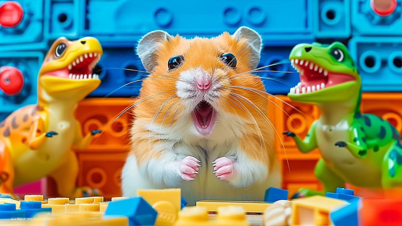 Hamster Escapes the Colorful Toy Park Maze | Hamster Maze