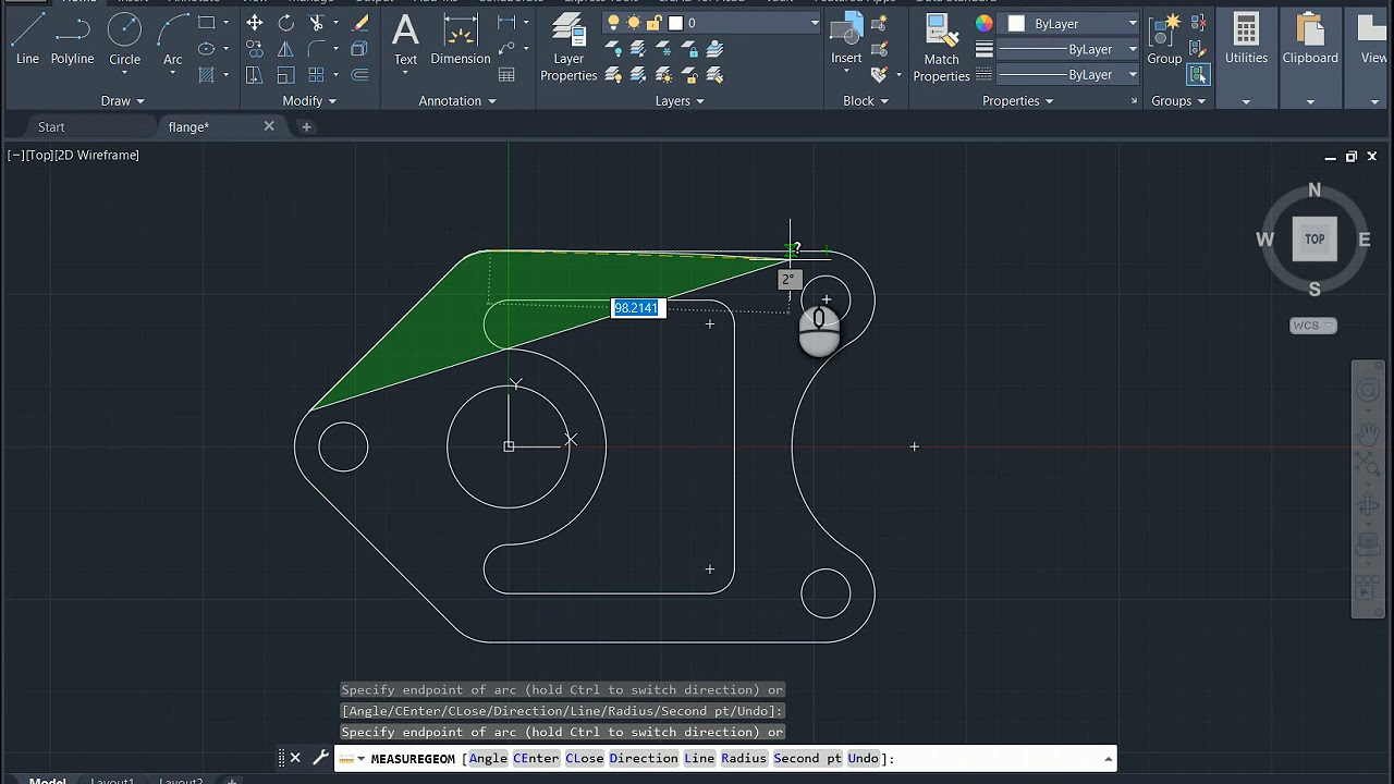 AutoCAD Measurement Tools