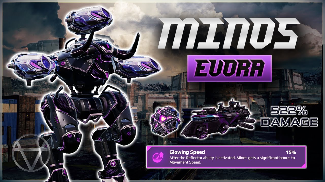 Ultimate Minos Build &ndash; Evora + Frederick + UE Nuclear AMP | War Robots