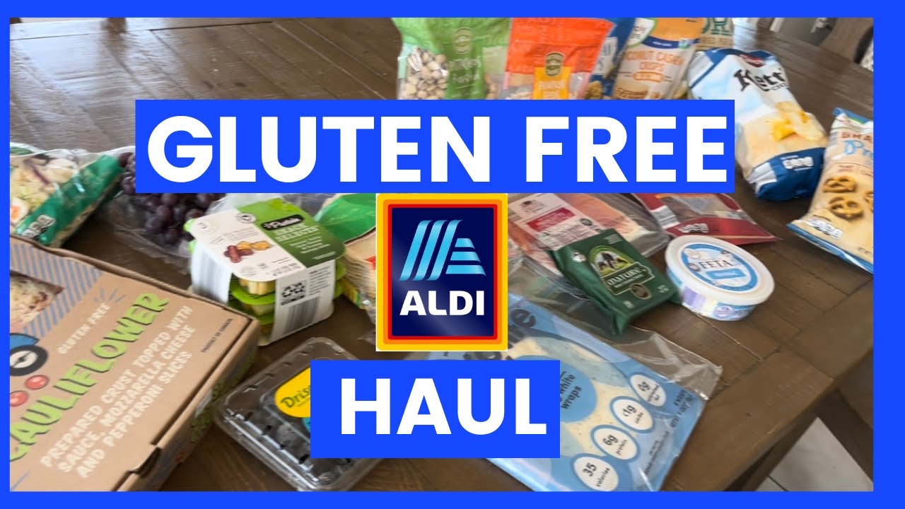 Gluten Free Aldi Grocery Haul with Prices