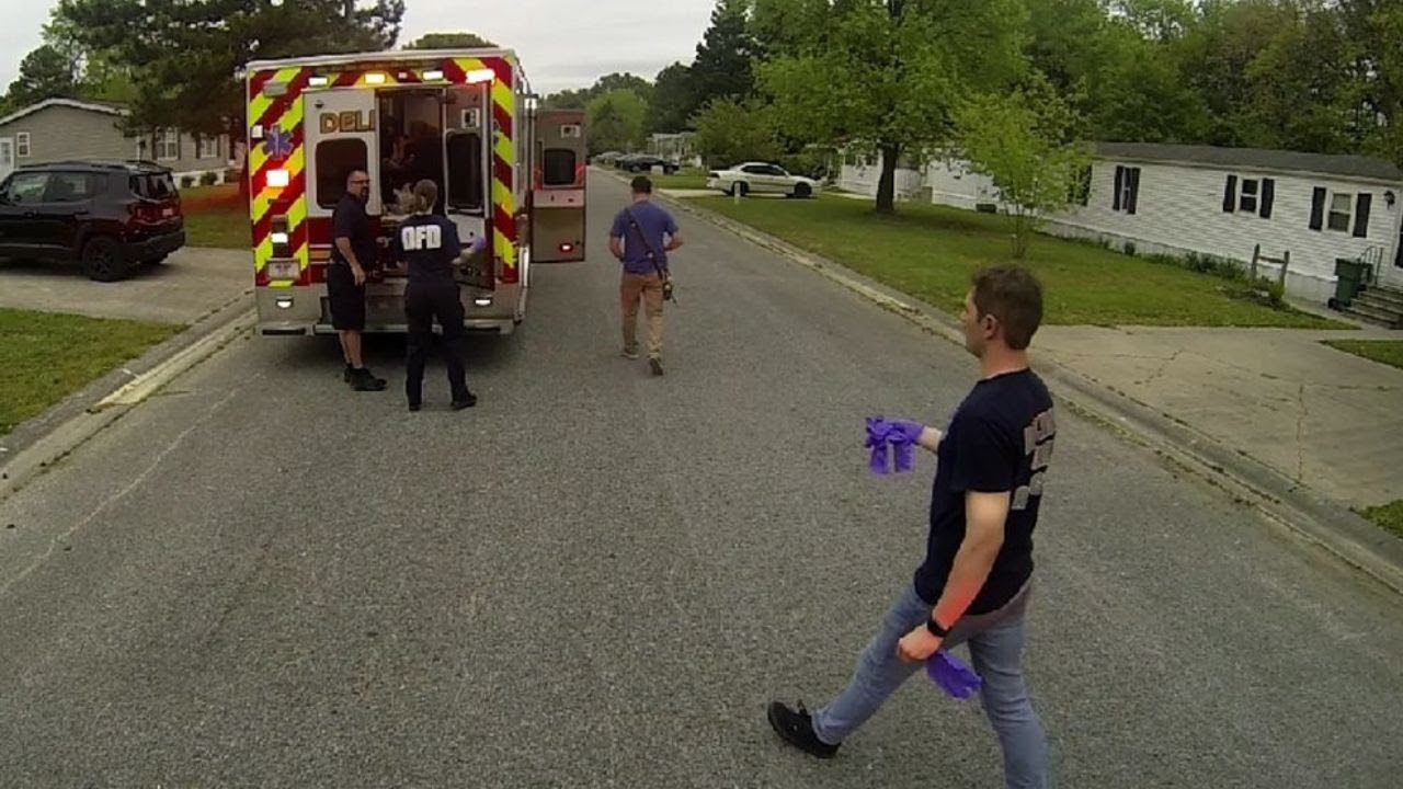 Engine 74-1 helping EMS
