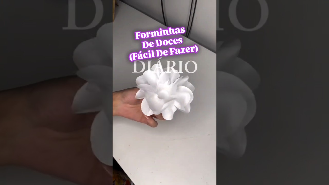 Forminhas De Doces (F&aacute;cil De Fazer)