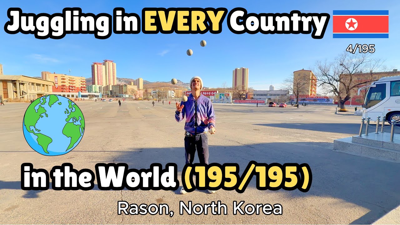 Juggling in Every Country in the World (195/195) | Luca Pferdmenges (The German Travel Guy)