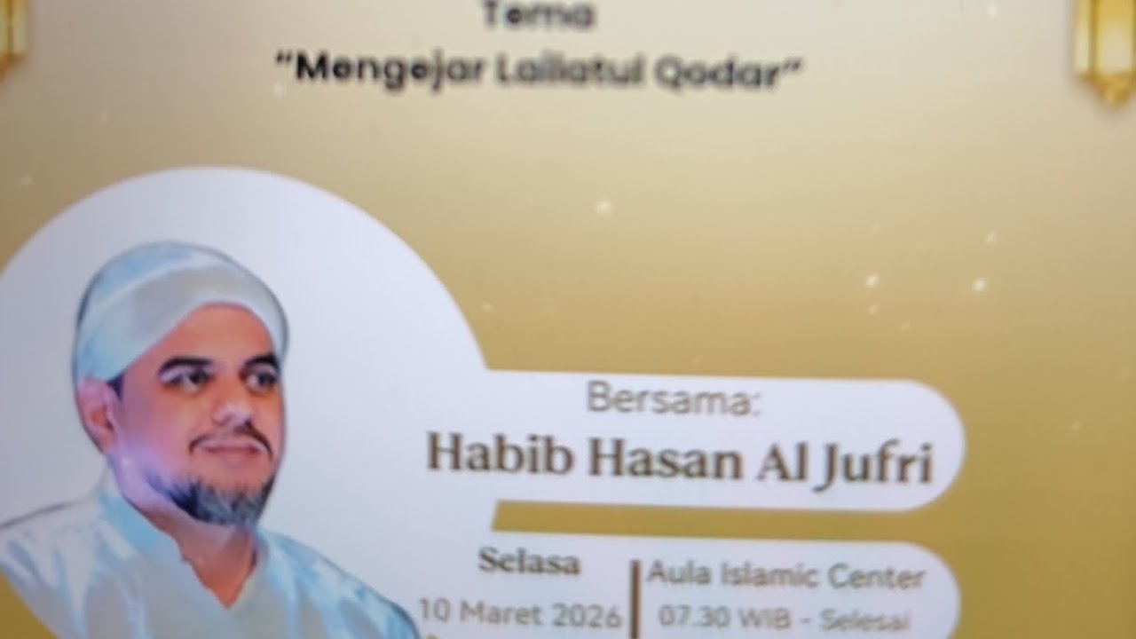 Mengejar Lailatul Qodar oleh Habib Hasan Al Jufri
