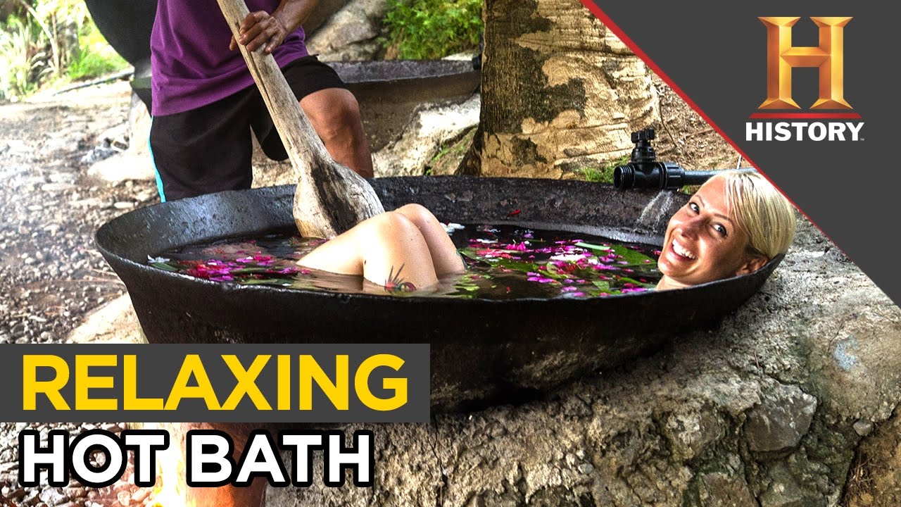 Relaxing Kawa Hot Bath at Bugtong Bato Falls, Philippines  | Ride N' Seek Philippines S4