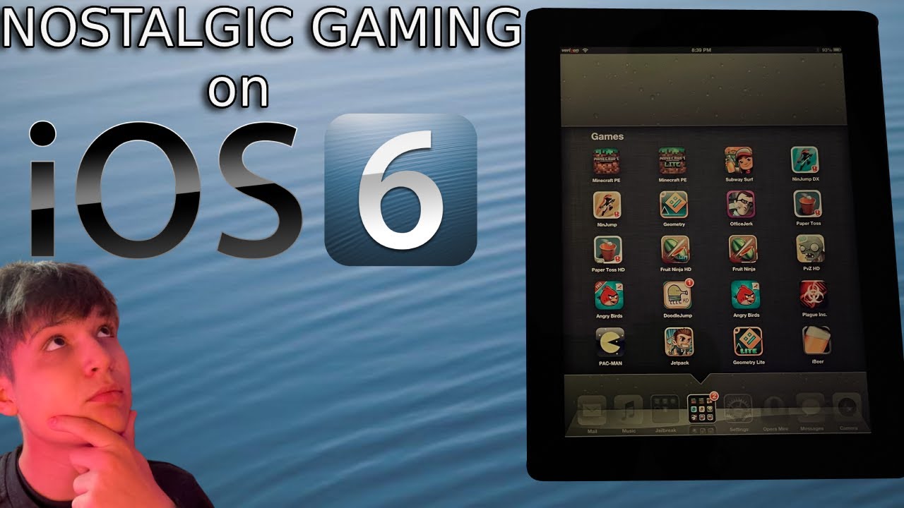Playing NOSTALGIC Games on iOS 6 Part 2!