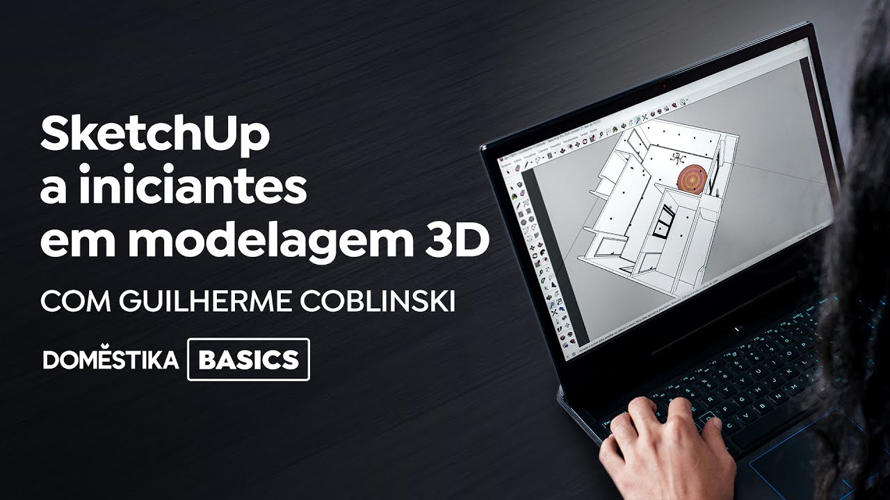 DOMESTIKA BASICS SketchUp para principiantes en modelado 3D de Guilherme Coblinski
