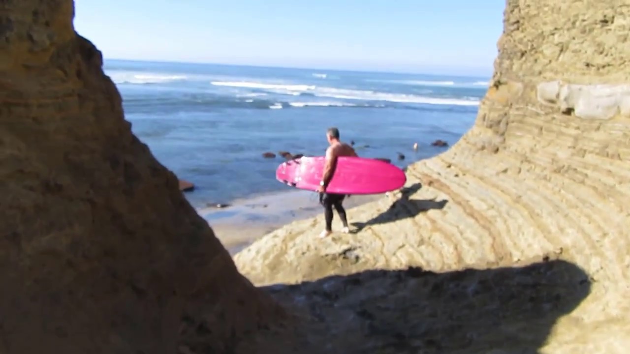Sunset Cliffs beach walk minus tide San Diego nov13, 2016