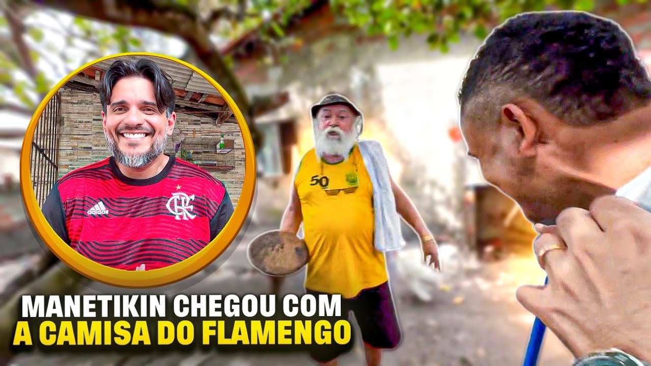 O SPORT PERDEU E MANETIKIN CHEGOU COM A CAMISA DO FLAMENGO | MANETIKIN 