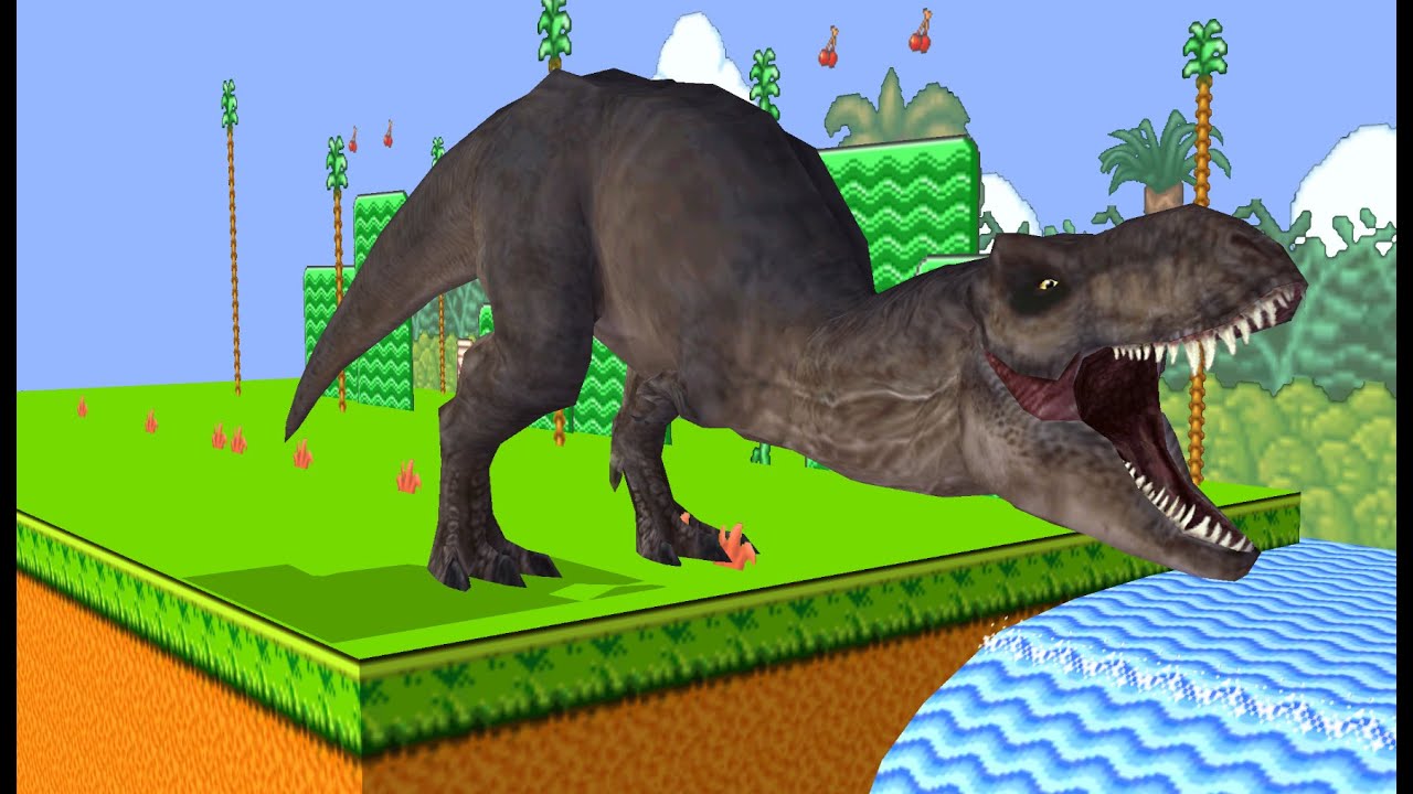 Smash Bros Universe: Classic Mode as T.Rex