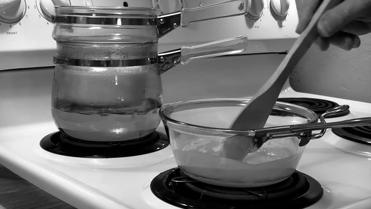 Cooking Terms 1949 | Pyrex Flameware Saucepan and Double Boiler
