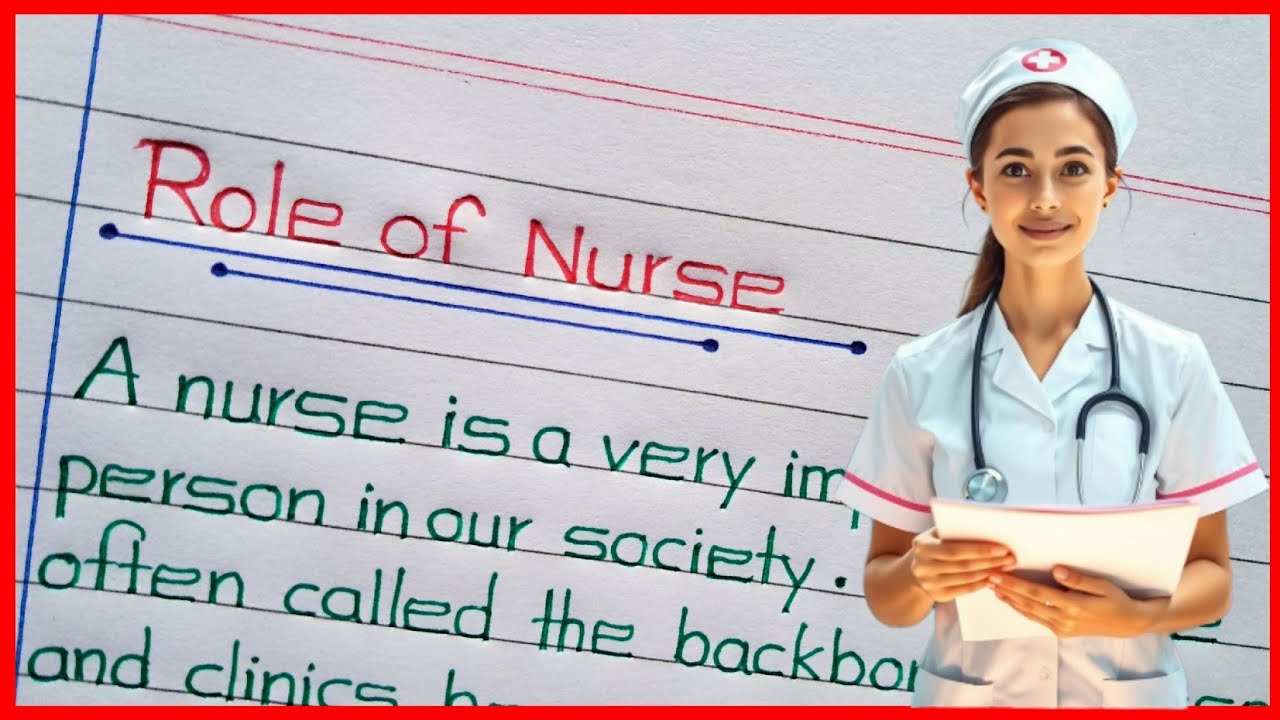Role of Nurse🔥Role of Nurse Essay/Paragraph🔥Role of Nurse for Students🔥Nurse in English