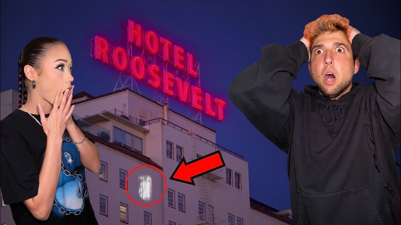STAYING at The HAUNTED HOLLYWOOD ROOSEVELT HOTEL