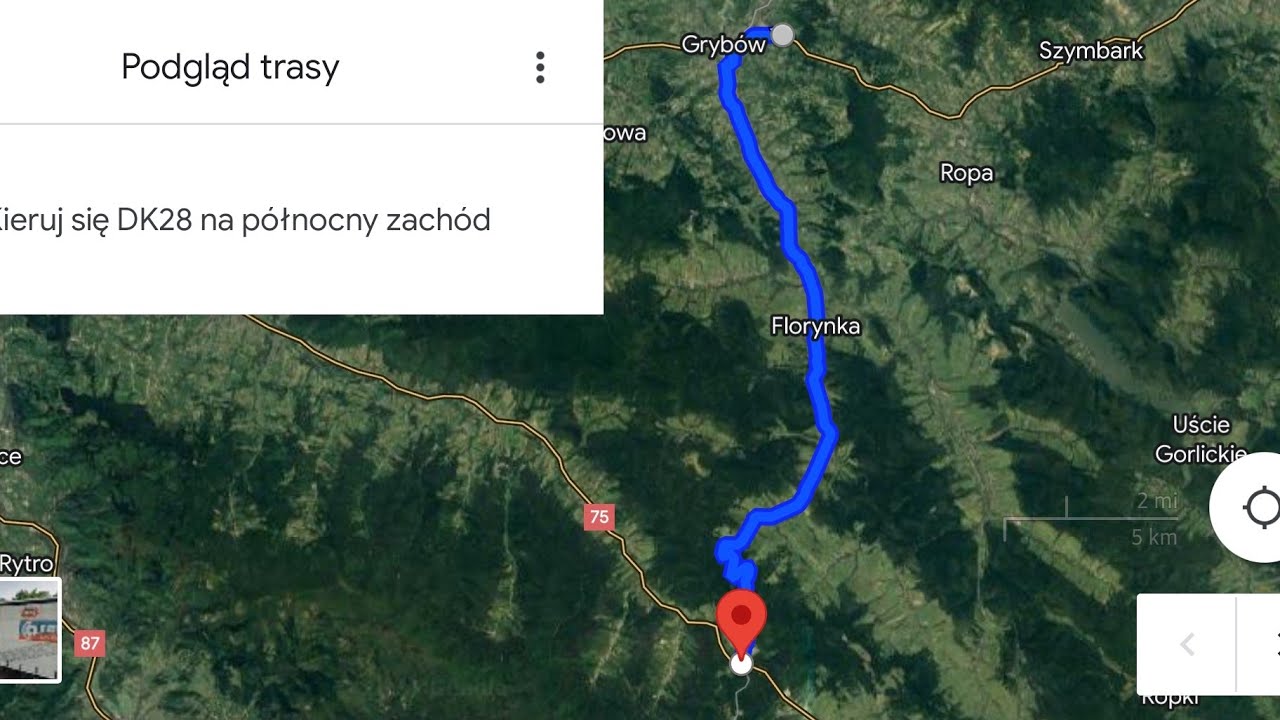 CabView DW981 Grybów -Krzyżówka DW981/DK75. 07,24