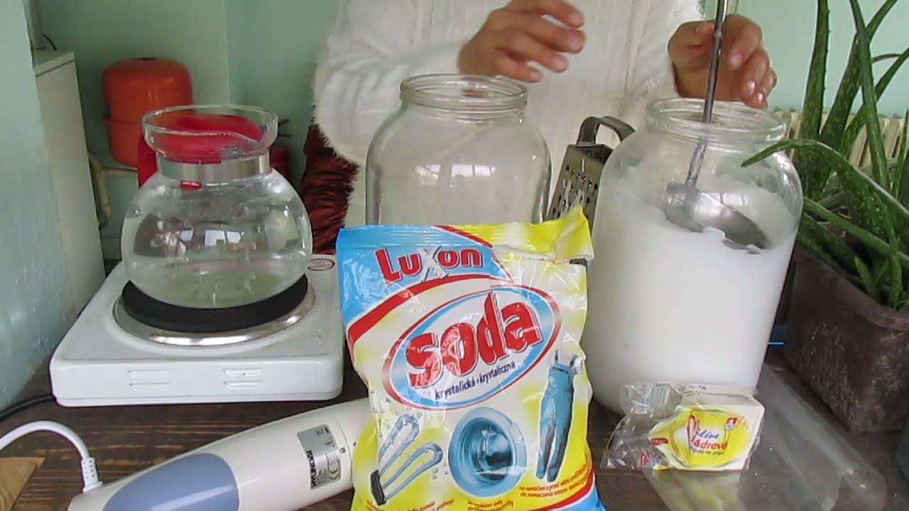domácí prací gel bez chemikálií nejen pro miminka:-)
