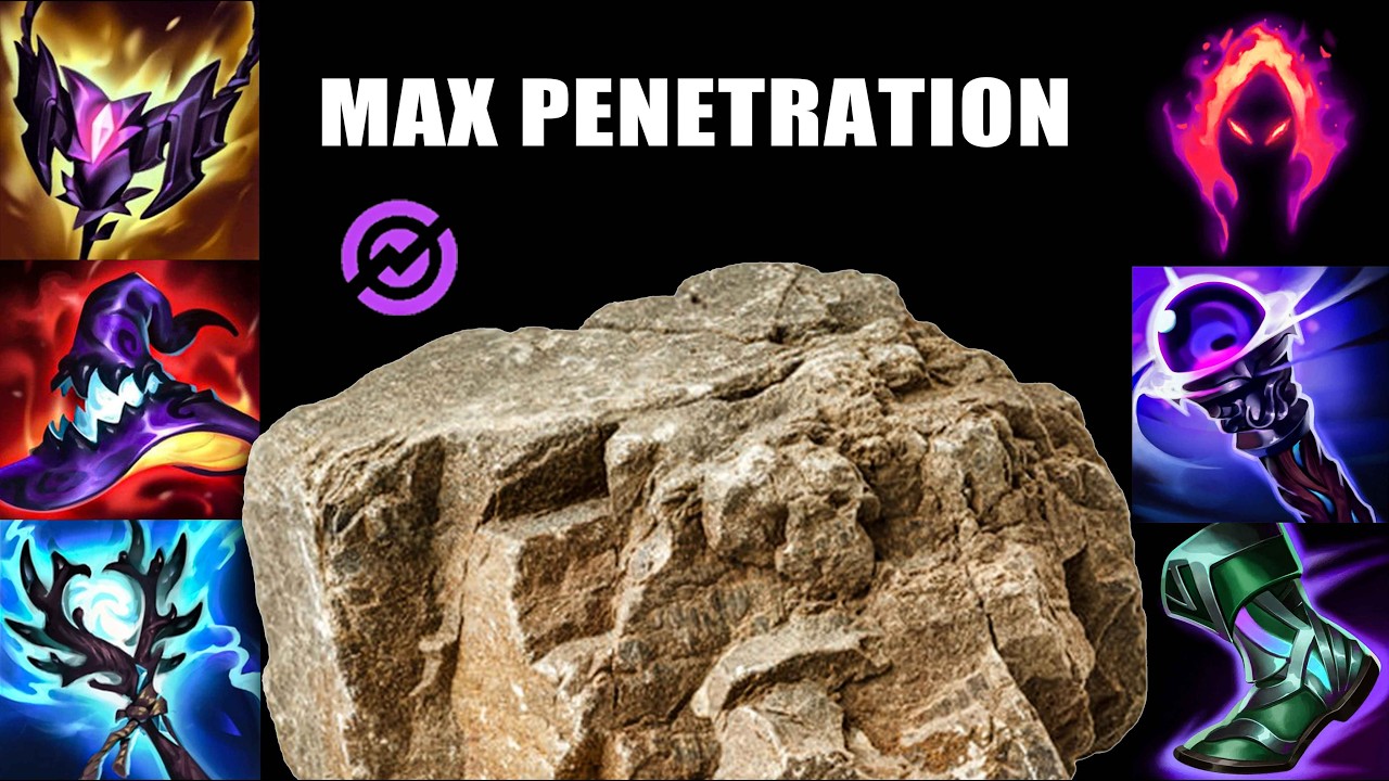 💎 Full Penetration Malphite | Full Ap Malphite Build 💎