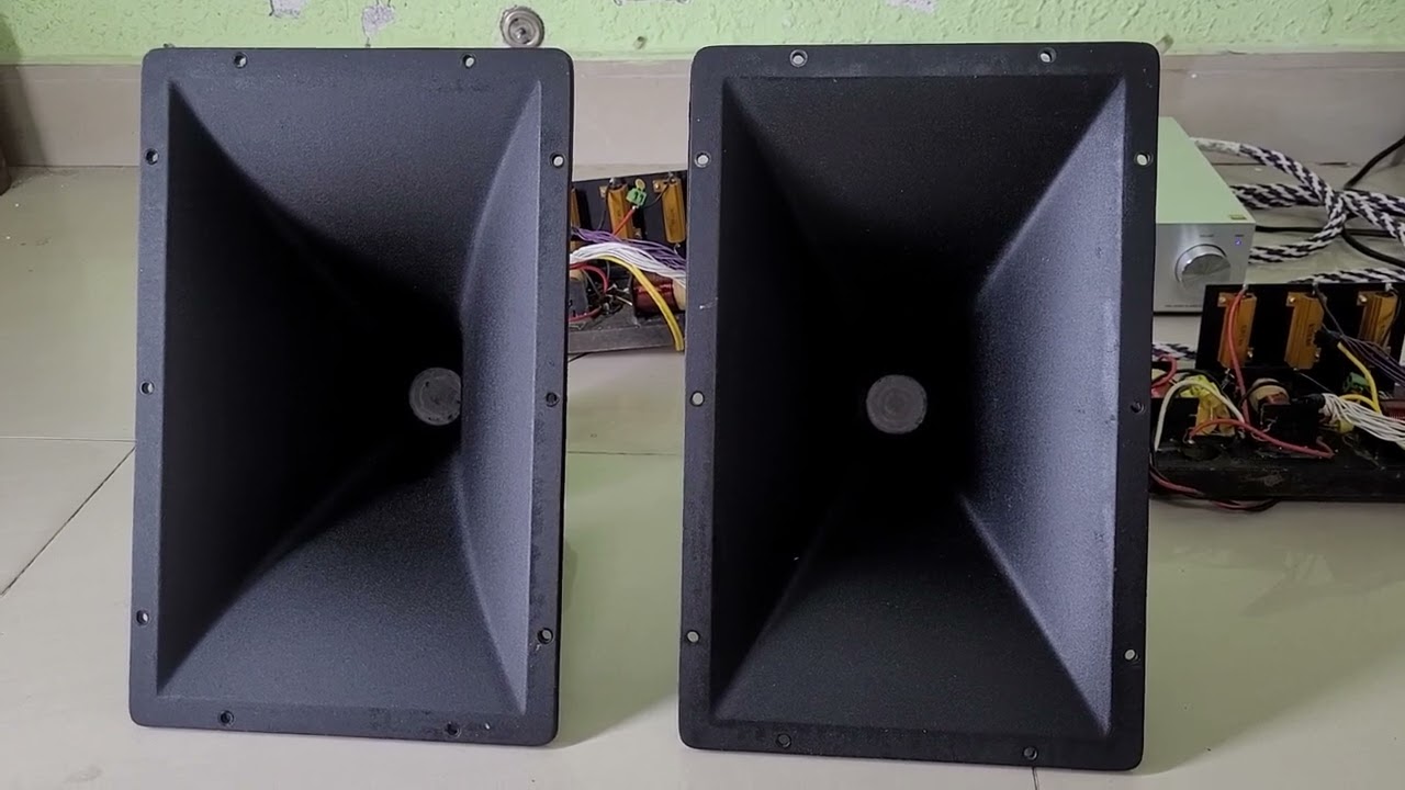 Test treble kèn JBL 2452H phân tần Martin