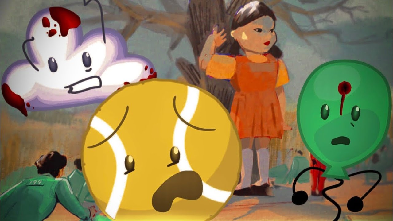 Какой персонаж BFDI выживет в игре Squid?
