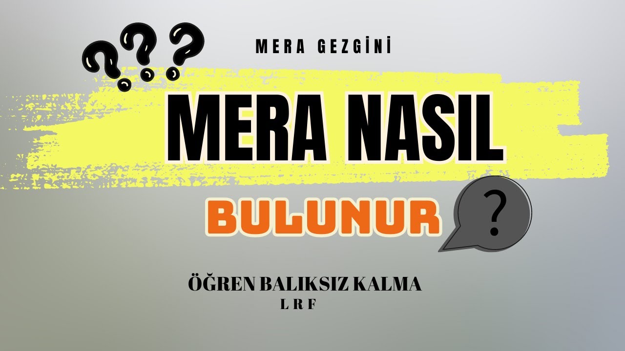 BALIK MERASI BULMANIN EN KOLAY YÖNTEMİ !! ÖĞRENDİĞİN GÜN BALIĞIN YERİNİ BUL !!
