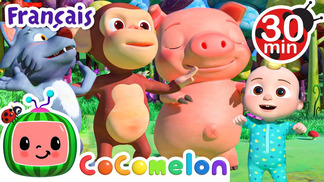 La danse des animaux | CoComelon en Français | Chansons pour bébés