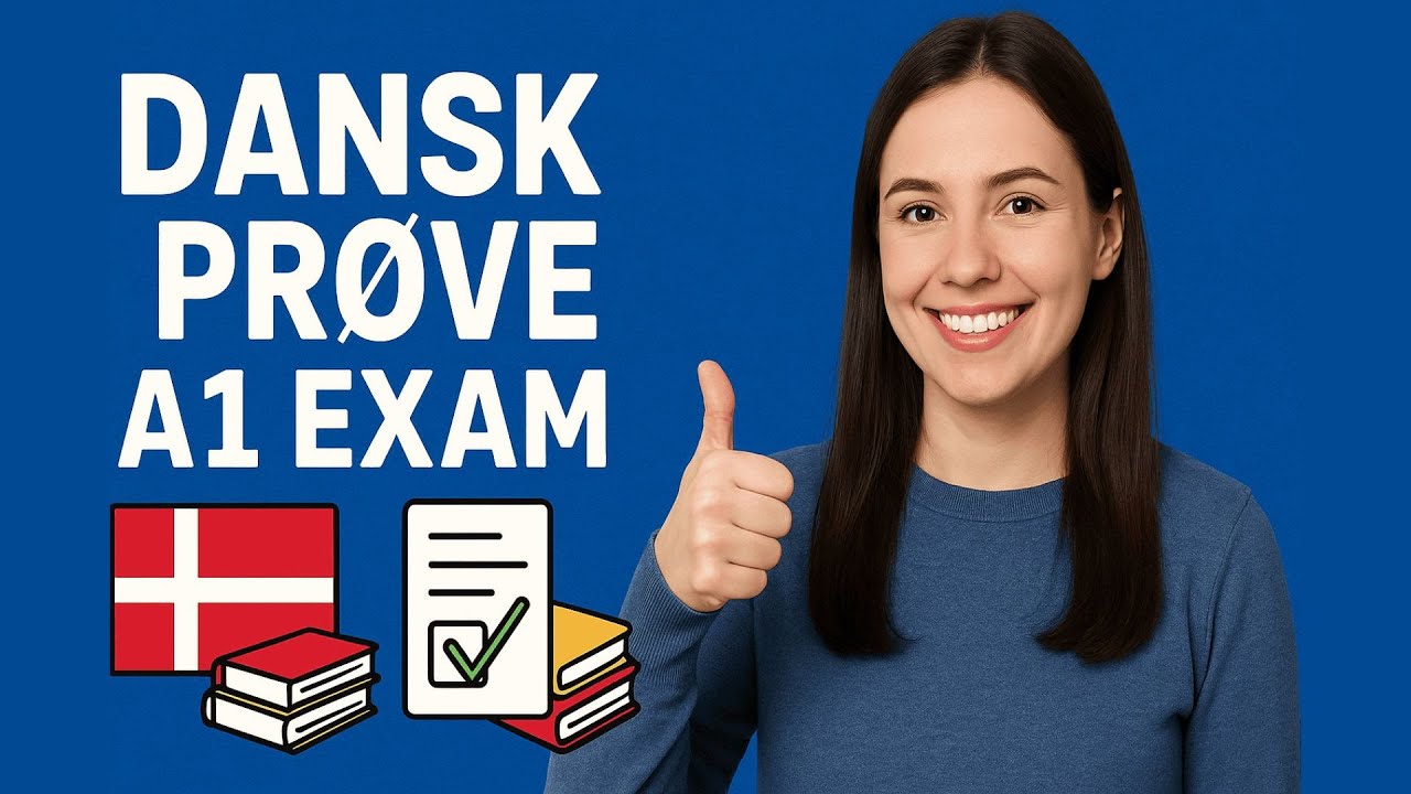 DANSKPRØVE A1/ A1 DANISH SAMPLE EXAM | TEST YOURSELF FOR A1 DANISH EXAM