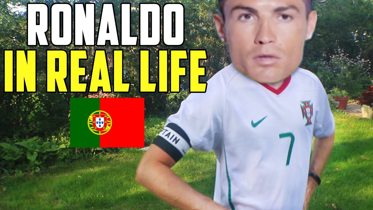 КРИШТИАНУ РОНАЛДУ ИГРАЕТ ЗА ПОРТУГАЛИЮ В РЕАЛЬНОЙ ЖИЗНИ