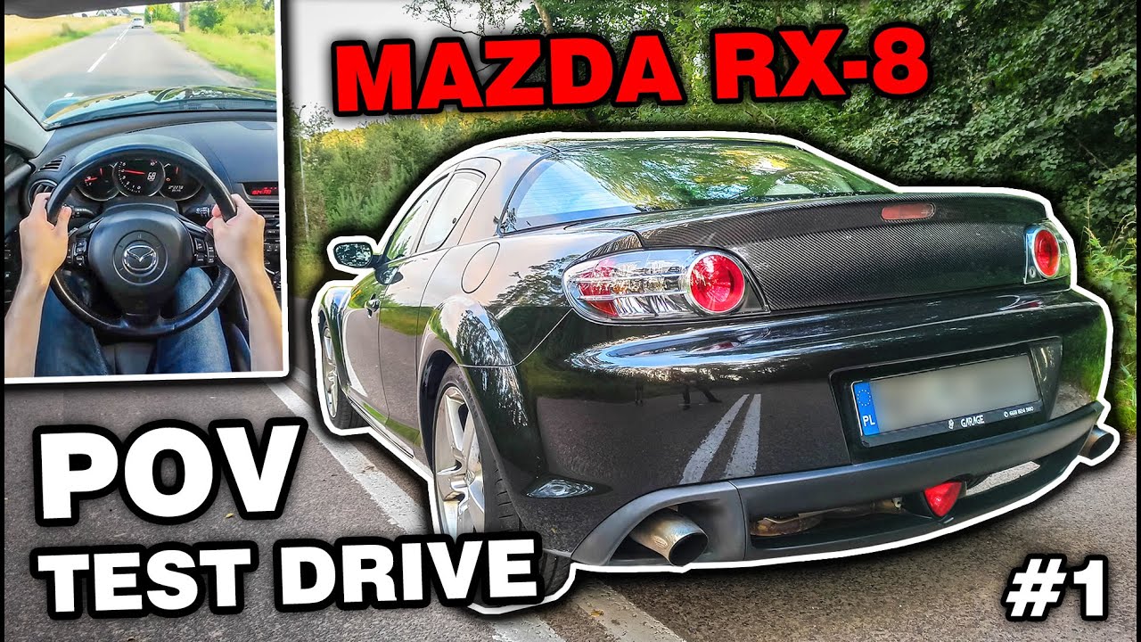 Mazda RX-8 (1.3 Wankel 231KM) || POV Test Drive #1