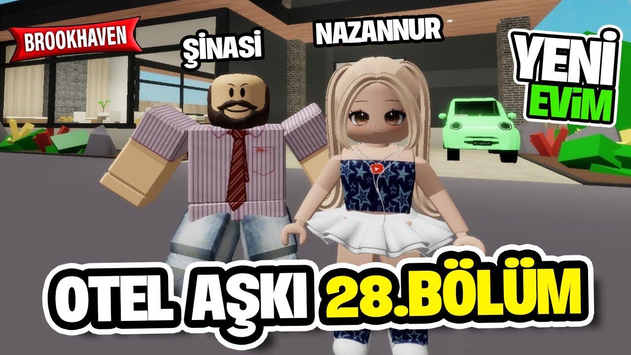 OTEL AŞKI: YENİ EV | BÖLÜM 28 roblox brookhaven 🏡rp / Roblox dizisi