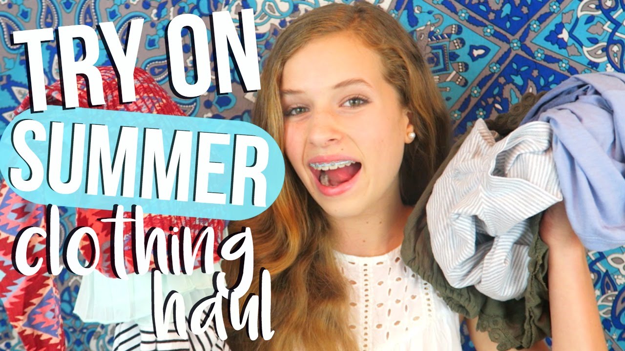 Try On Summer Clothing Haul 2016!