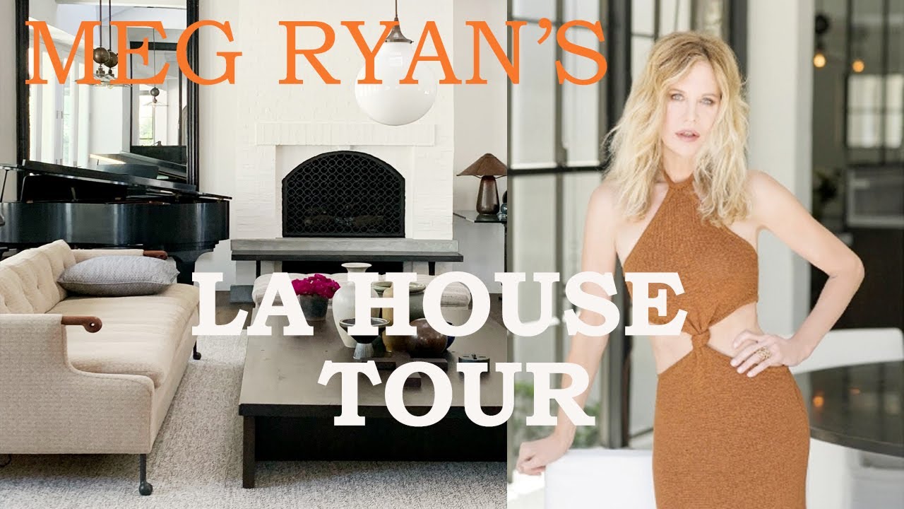 GUIDED TOUR OF MEG RYAN’S MONTECITO HOUSE | THE ACTRESS HERSELF REDECORATED THE FARM HOUSE