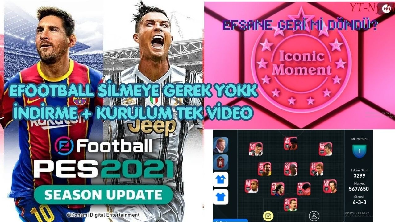 PES2021 GERİ D&Ouml;ND&Uuml; PEKİ NASIL İNDİRİLİR? VE KURULUM