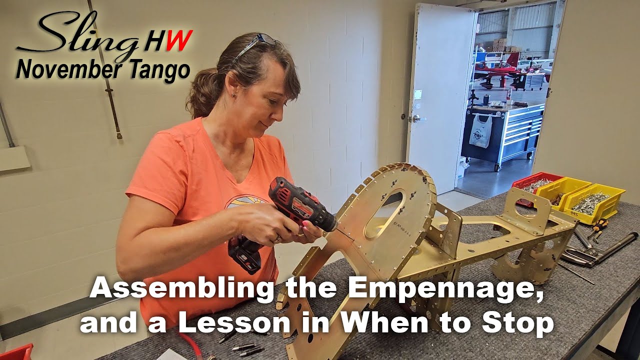 Building the Empennage: Rivets, Routines, and a Lesson in When to Stop