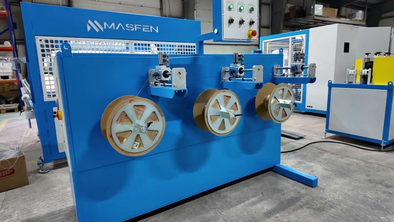 Çift Çıkışlı Filament Ekstrüzyon Hattı | Double Output Filament Extrusion Line