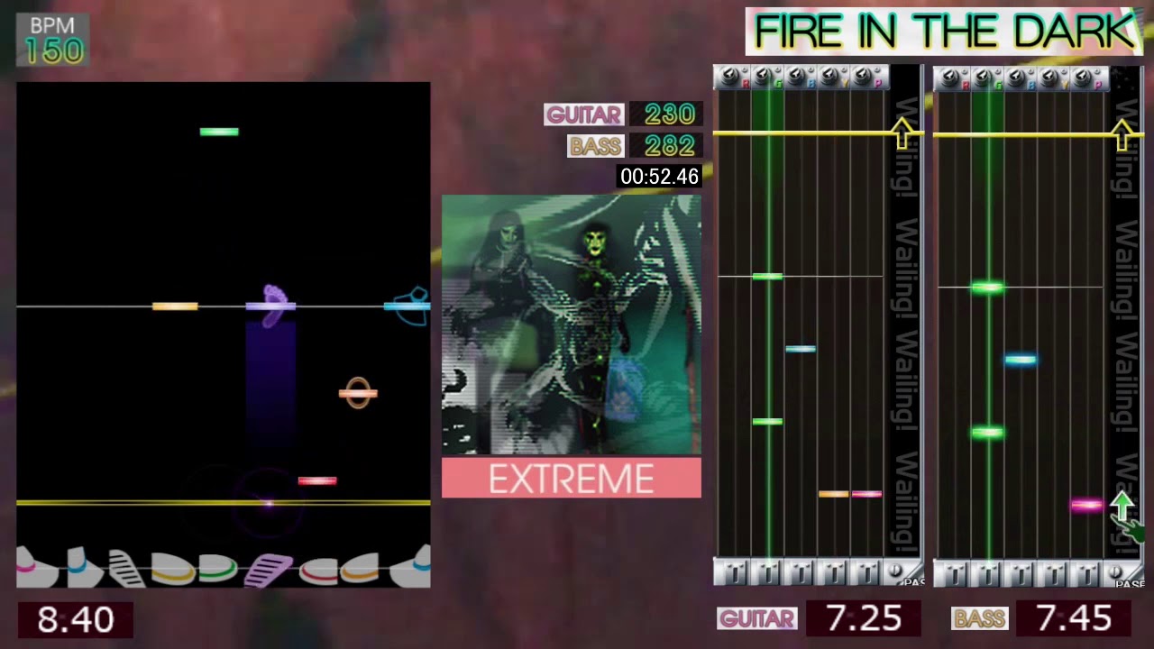 GITADORA / FIRE IN THE DARK - EXTREME (GUITARFREAKS 5thmix & drummania 4thmix