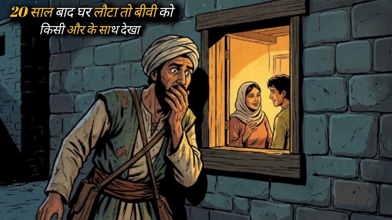 20 साल बाद घर लौटा तो बीवी को किसी और के साथ देखा? |islamic story islamic video islamic wakiyat