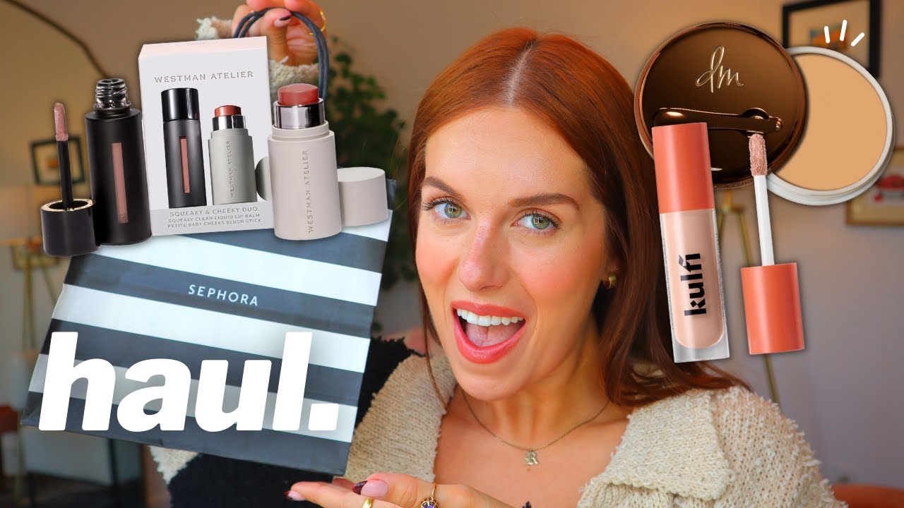 SEPHORA FALL SALE HAUL // first impressions and chaotic energy 😂👀
