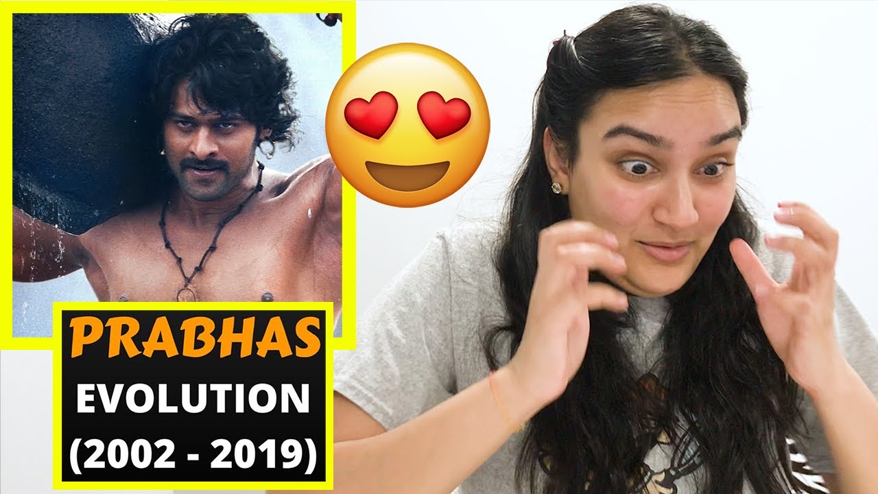 Prabhas Evolution (2002 - 2019) REACTION | Baahubali, Saaho, Mirchi,  & MORE | The Adaptor Reactions