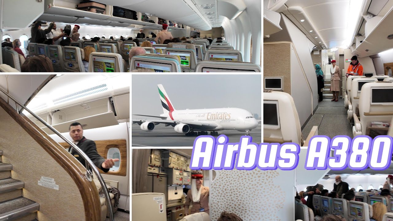 Airbus A380 Experience Dubai to London | Taking off Dubai Airport Landing London Heathrow Airport