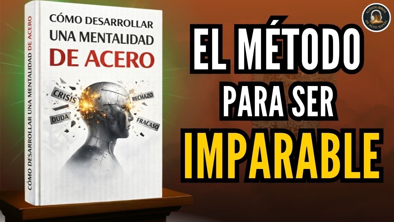 CÓMO DESARROLLAR UNA MENTALIDAD DE ACERO: La mente que te vuelve IMPARABLE Audiolibro completo