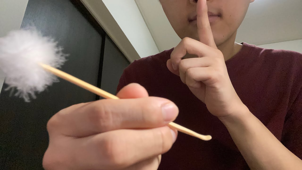 【声無しASMR】あなたの耳を黙々とキレイにします